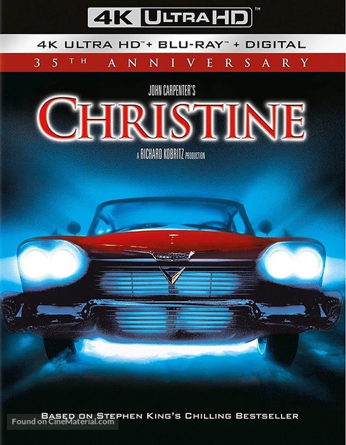 Christine - Italian Blu-Ray movie cover