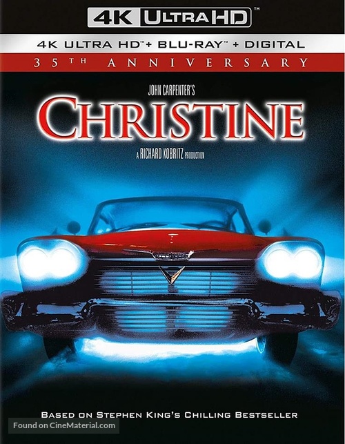 Christine - Italian Blu-Ray movie cover