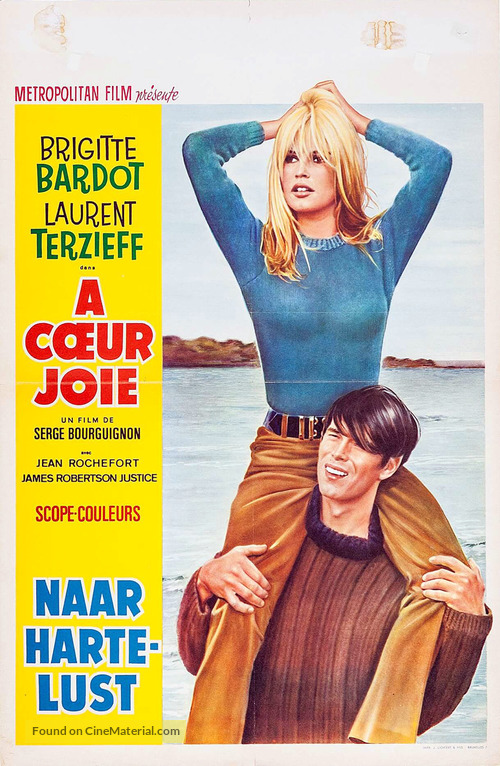 &Agrave; coeur joie - Belgian Movie Poster