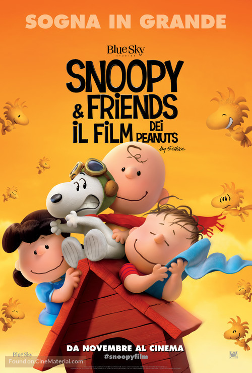 The Peanuts Movie - Italian Movie Poster