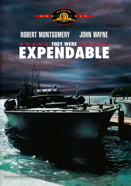 They Were Expendable - DVD movie cover