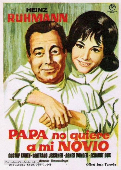 Meine Tochter und ich - Spanish Movie Poster