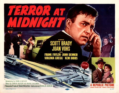 Terror at Midnight - Movie Poster