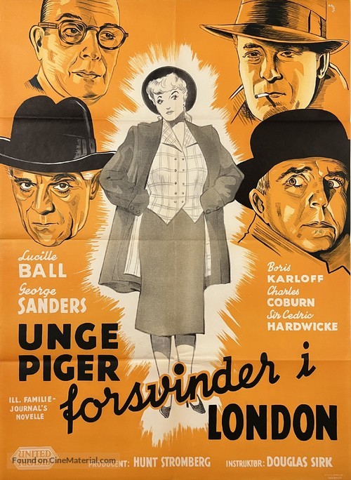 Lured - Danish Movie Poster