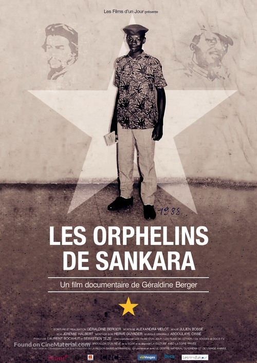 Les orphelins de Sankara - French Movie Poster