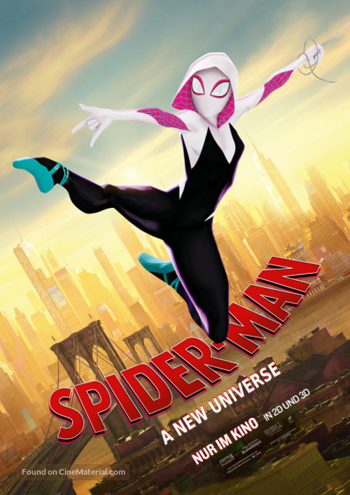 Spider-Man: Into the Spider-Verse - German Movie Poster