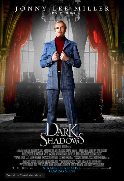 Dark Shadows - British Movie Poster