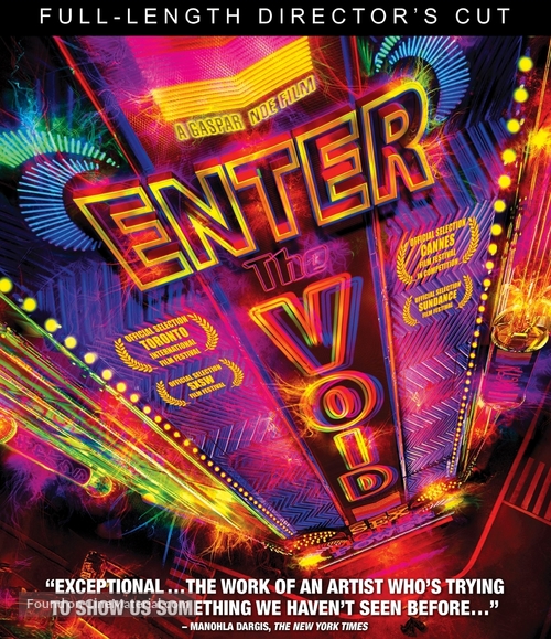 Enter the Void - Blu-Ray movie cover