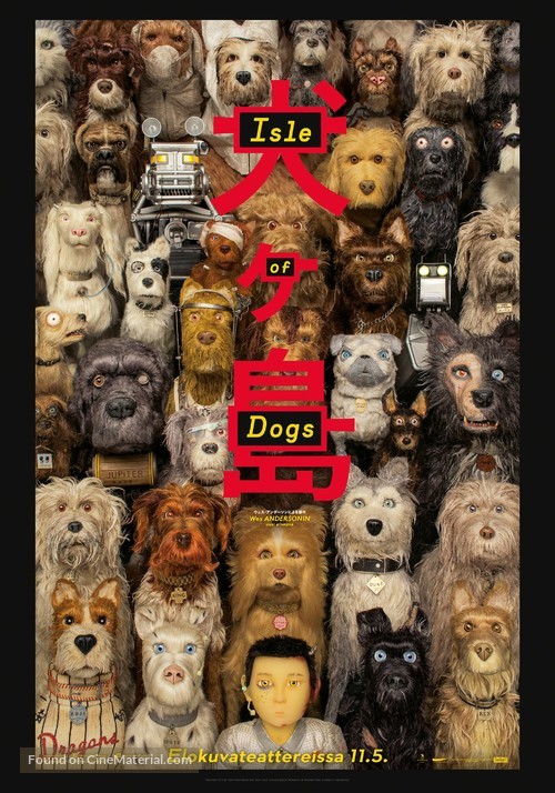 Isle of Dogs - Finnish Movie Poster