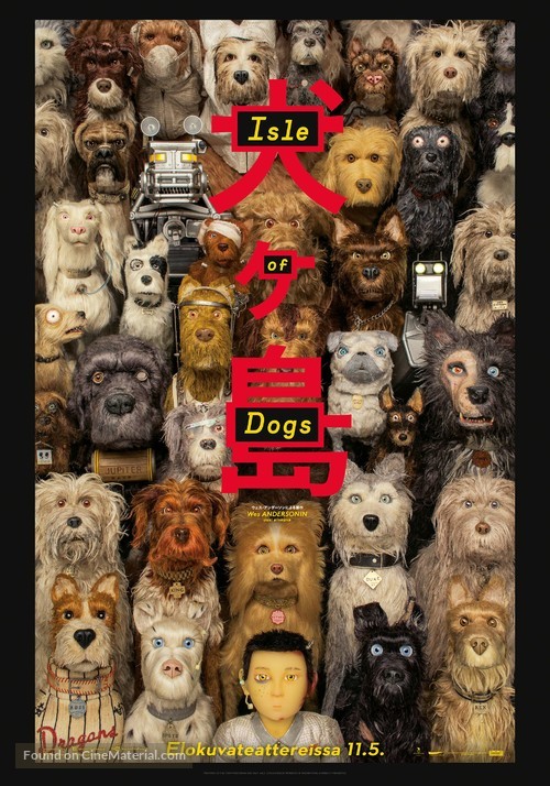 Isle of Dogs - Finnish Movie Poster