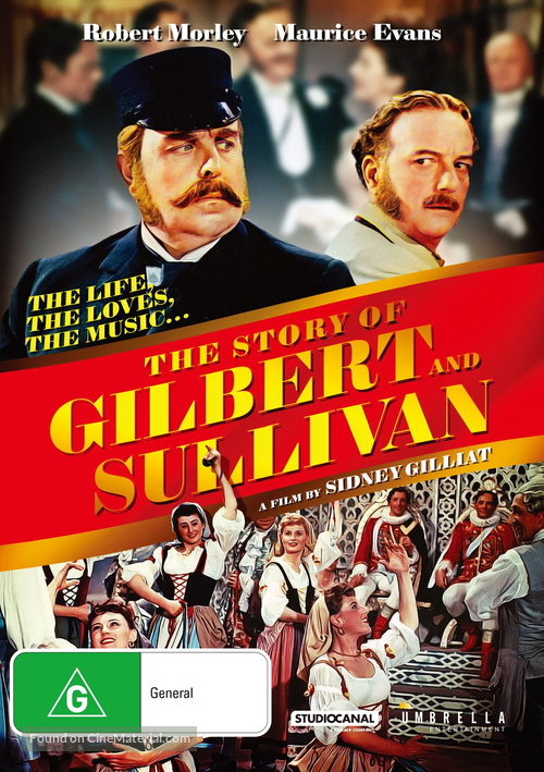 The Story of Gilbert and Sullivan - Australian Movie Cover