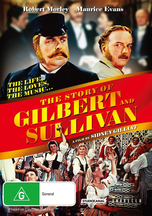 The Story of Gilbert and Sullivan - Australian Movie Cover