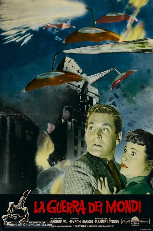 The War of the Worlds - Italian Movie Poster