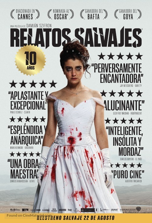 Relatos salvajes - Argentinian Re-release movie poster