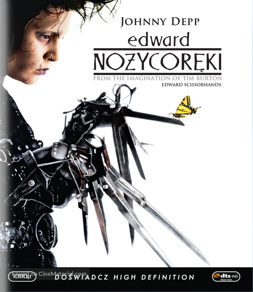 Edward Scissorhands - Polish Blu-Ray movie cover