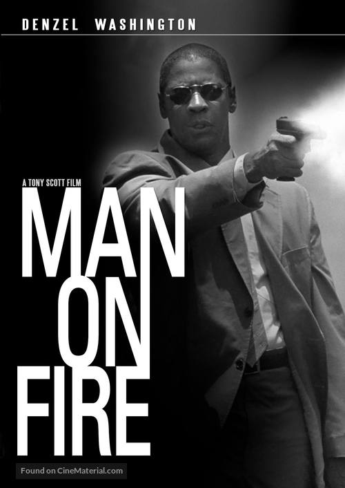 Man on Fire - DVD movie cover