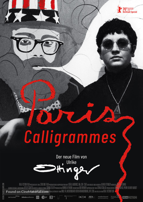 Paris Calligrammes - German Movie Poster
