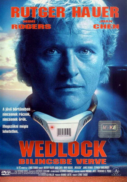 Wedlock - Hungarian DVD movie cover