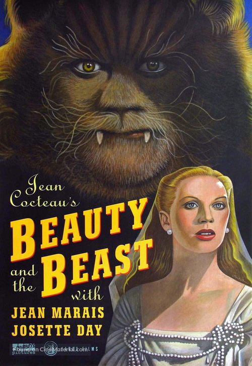 La belle et la b&ecirc;te - Re-release movie poster