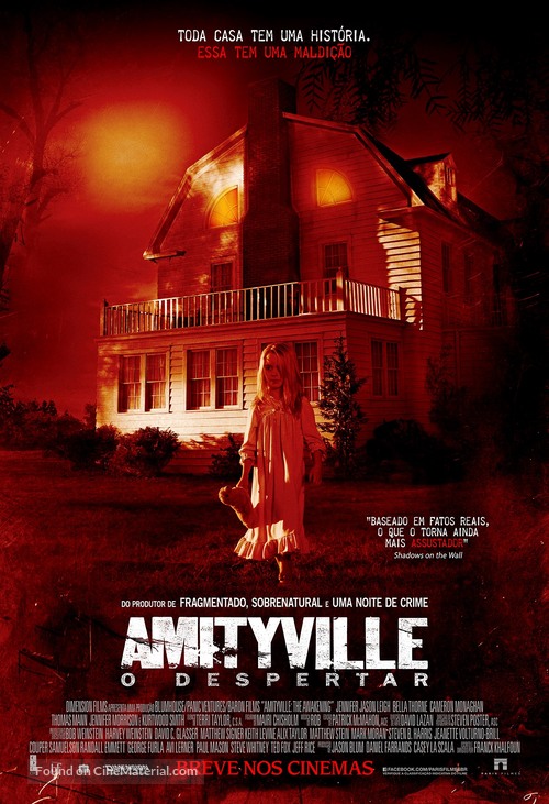 Amityville: The Awakening - Brazilian Movie Poster