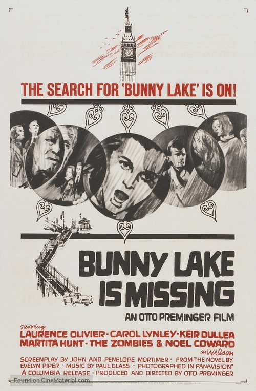 Bunny Lake Is Missing - Movie Poster