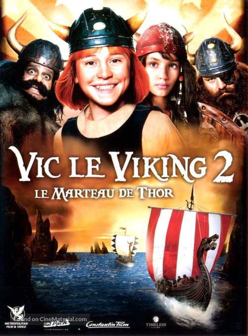 Wickie auf gro&szlig;er Fahrt - French DVD movie cover