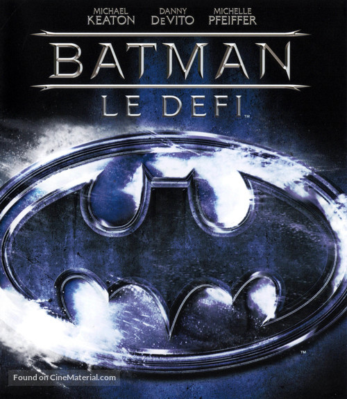 Batman Returns - French Blu-Ray movie cover