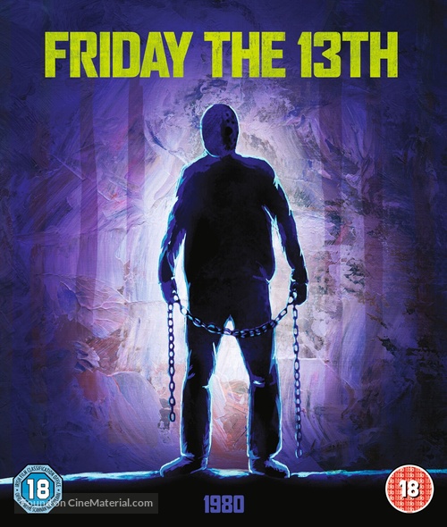 Friday the 13th - British Blu-Ray movie cover