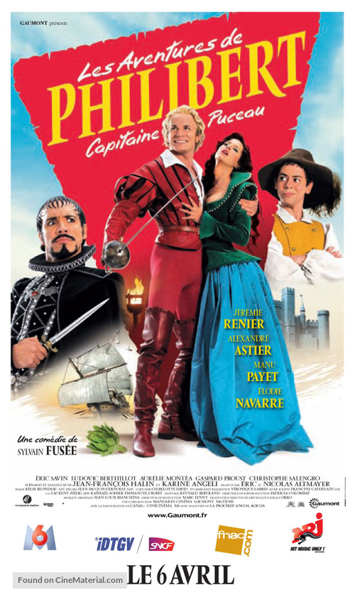 Les aventures de Philibert, capitaine puceau - French Movie Poster