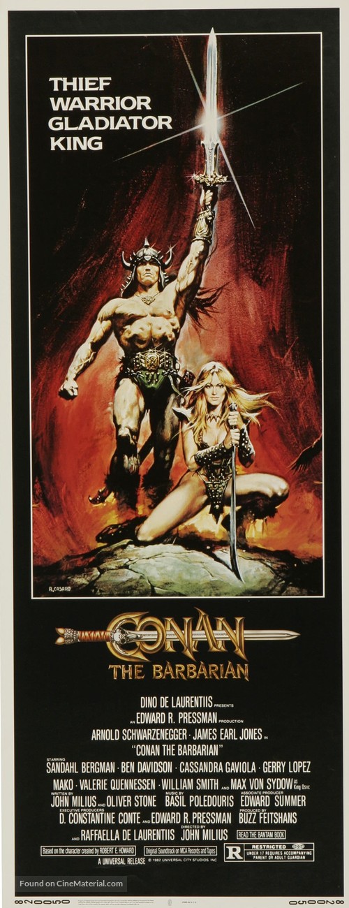 Conan The Barbarian - Movie Poster