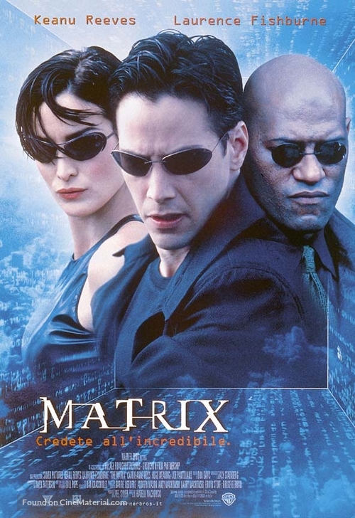 The Matrix - Italian Movie Poster