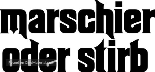 March or Die - German Logo