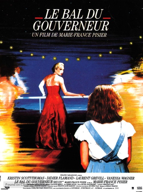 Le bal du gouverneur - French Movie Poster