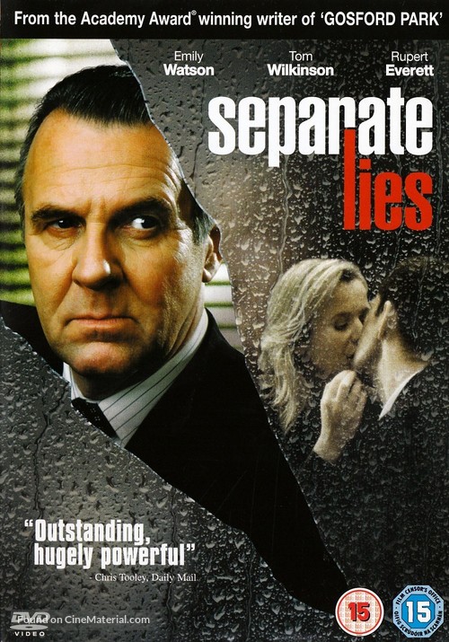 Separate Lies - British DVD movie cover