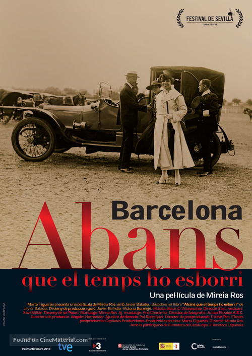 Barcelona, abans que el temps ho esborri - Andorran Movie Poster