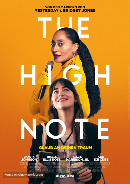 The High Note - German Movie Poster