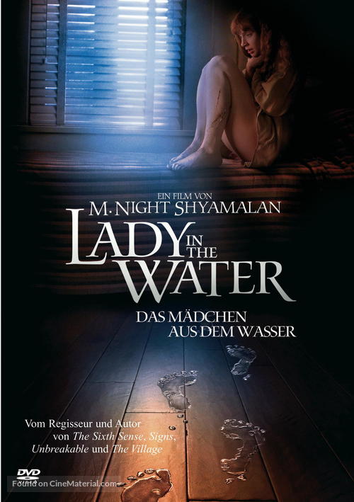 Lady In The Water - German DVD movie cover