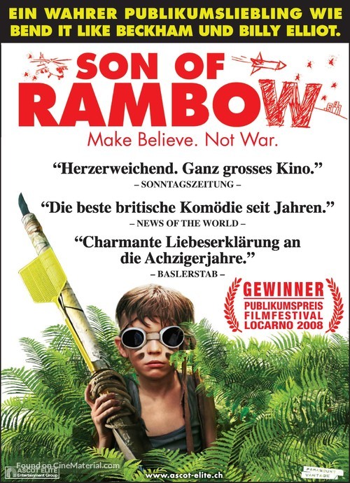 Son of Rambow - Swiss Movie Poster