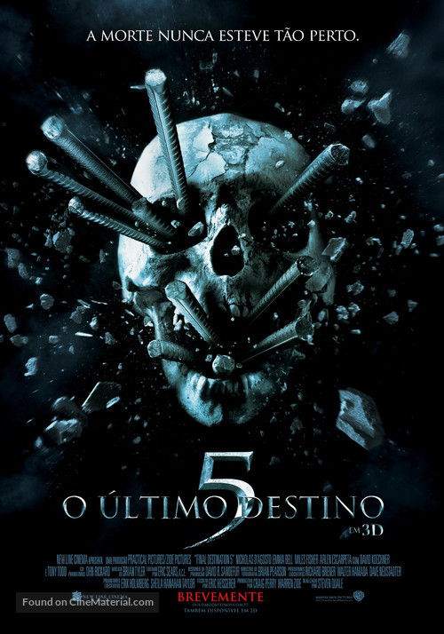 Final Destination 5 - Portuguese Movie Poster