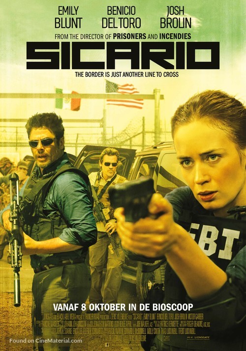 Sicario - Dutch Movie Poster