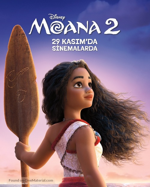 Moana 2 - Turkish Movie Poster