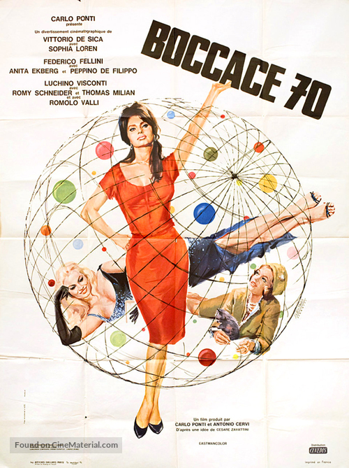 Boccaccio &#039;70 - French Movie Poster