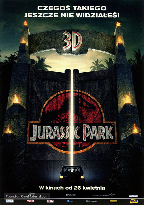 Jurassic Park - Polish Movie Poster