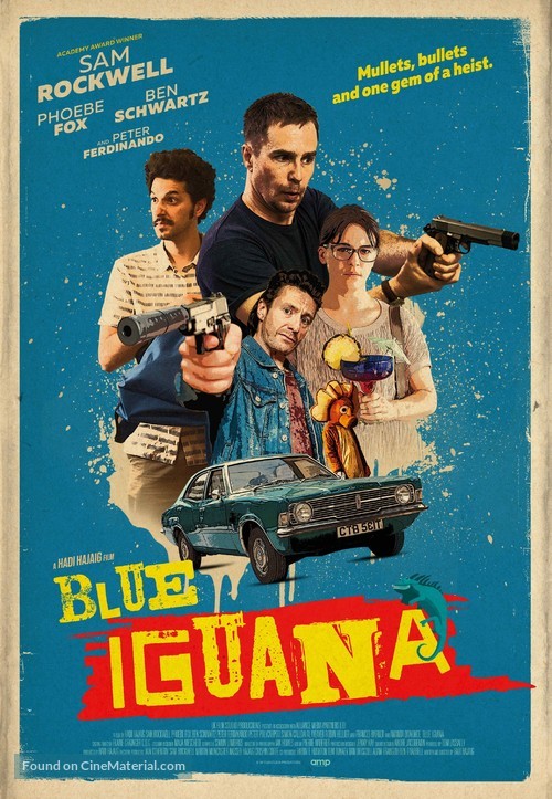 Blue Iguana - British Movie Poster