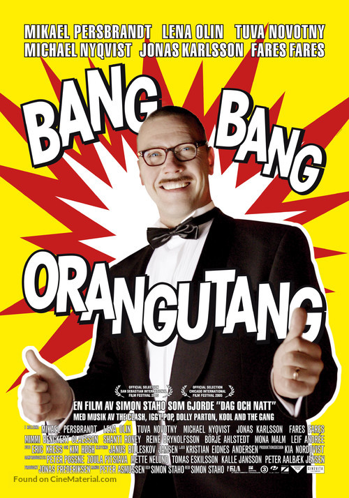 Bang Bang Orangutang - Swedish Movie Poster