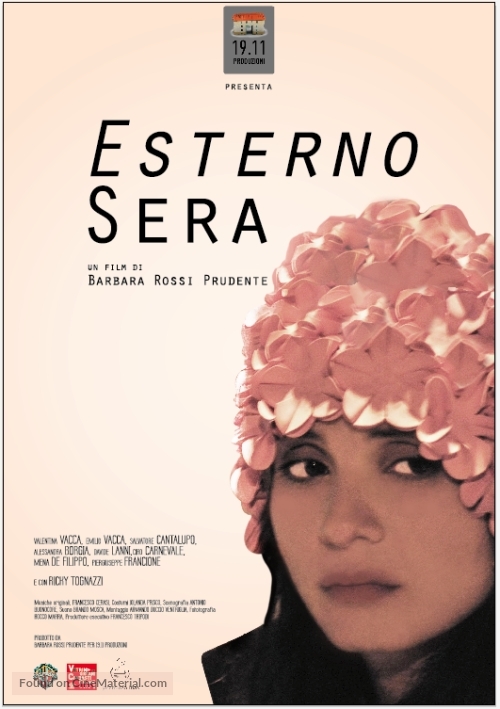 Esterno sera - Italian Movie Poster