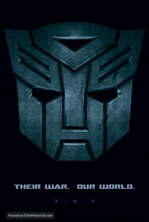 Transformers - Movie Poster