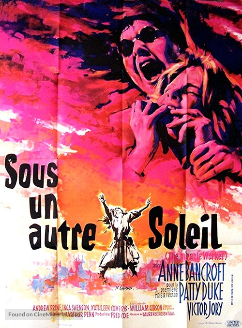The Miracle Worker - French Movie Poster