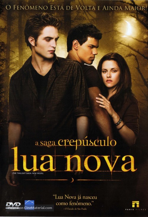 The Twilight Saga: New Moon - Brazilian Movie Cover