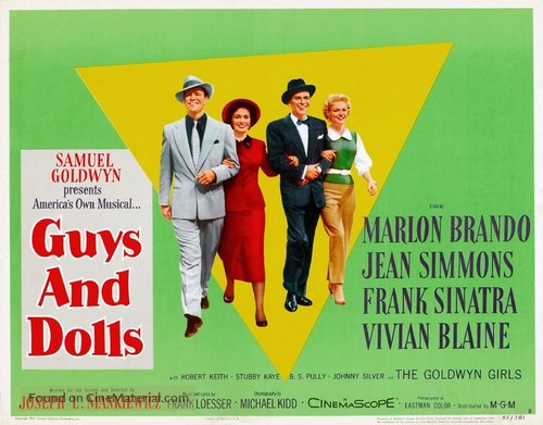 Guys and Dolls - Movie Poster
